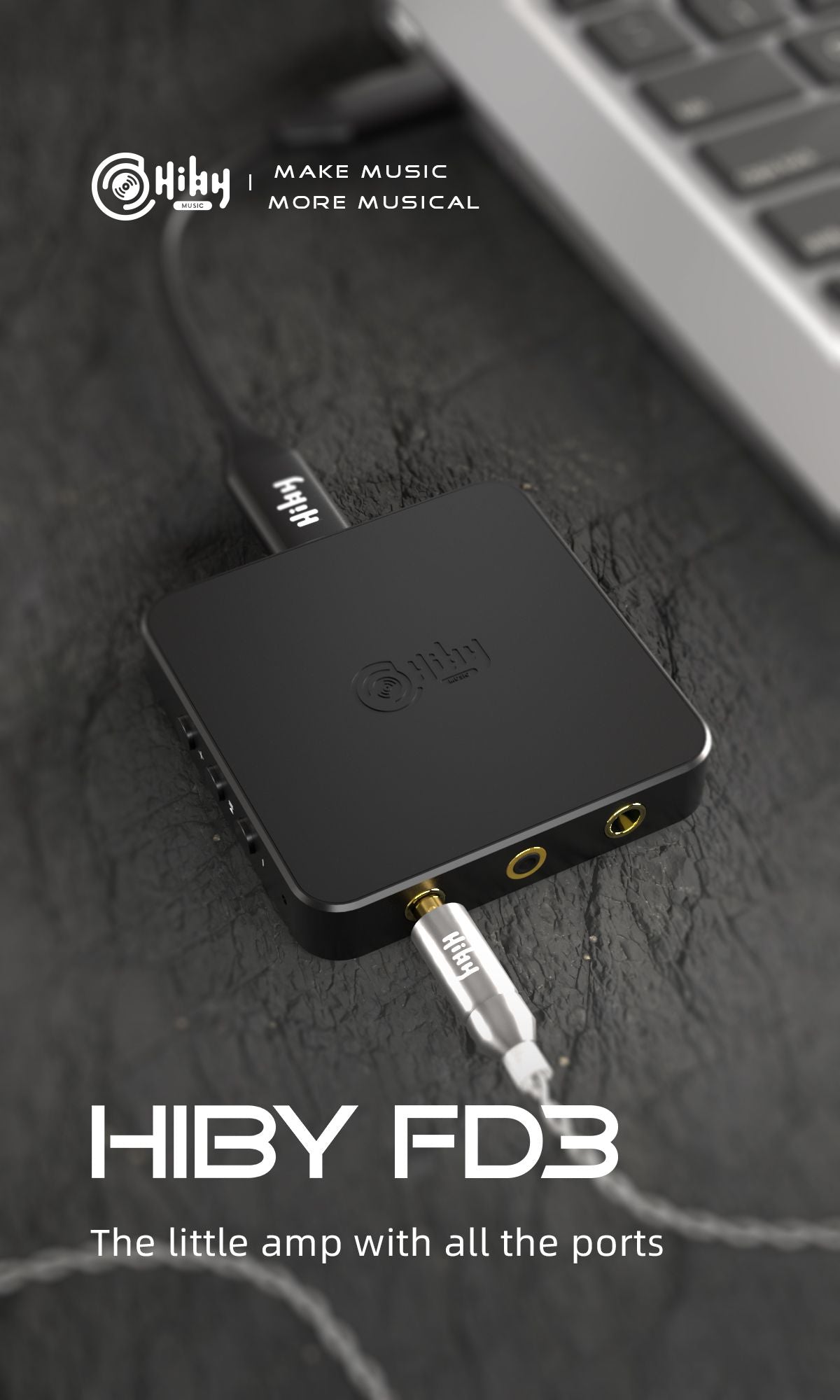HiBy FD3 USB DAC Headphone Amp MQA - view 5