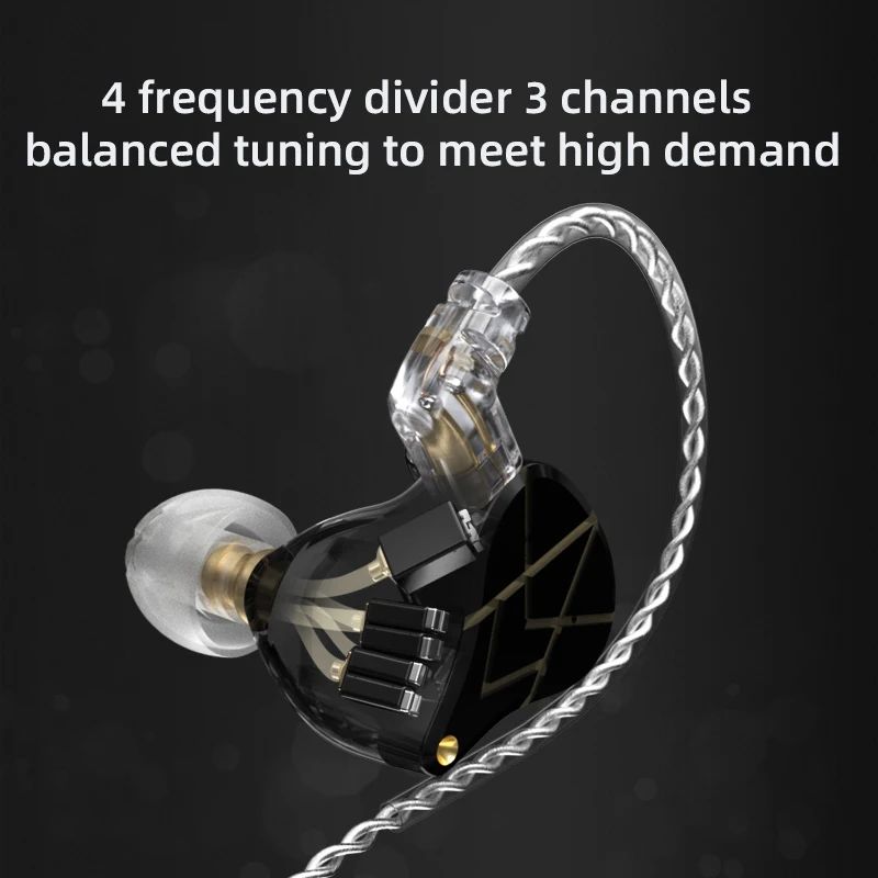 KZ ASX Wired Noise-Isolating In-Ear Monitors