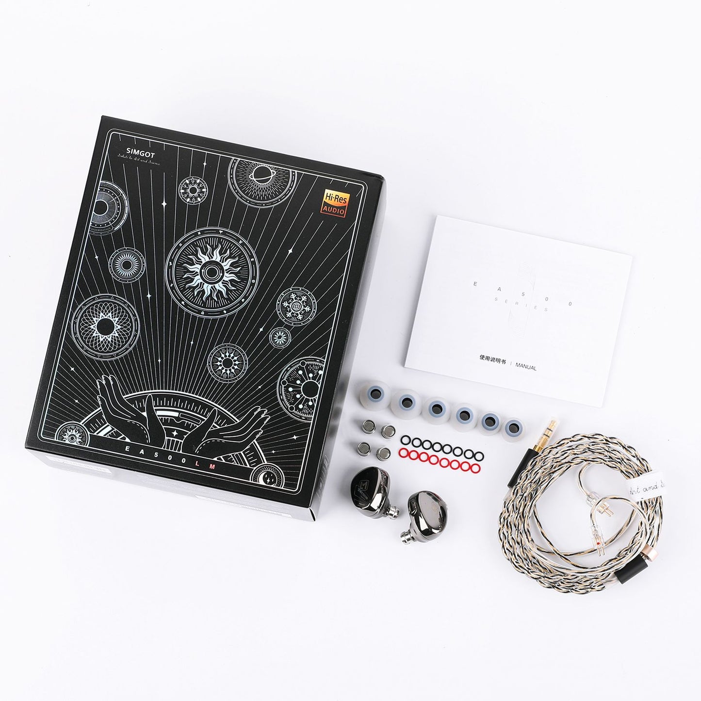 SIMGOT EA500 LM IEM — 2nd-Gen DMDC Li-Mg Dynamic Driver