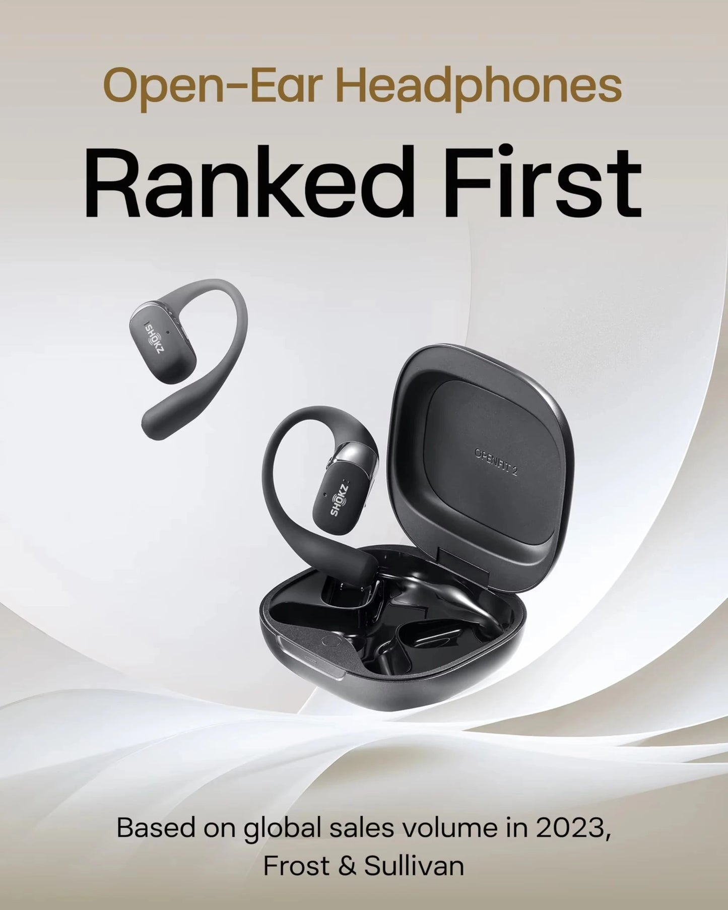 SHOKZ OpenFit 2 T920 Open-Ear Wireless Earbuds - view 5