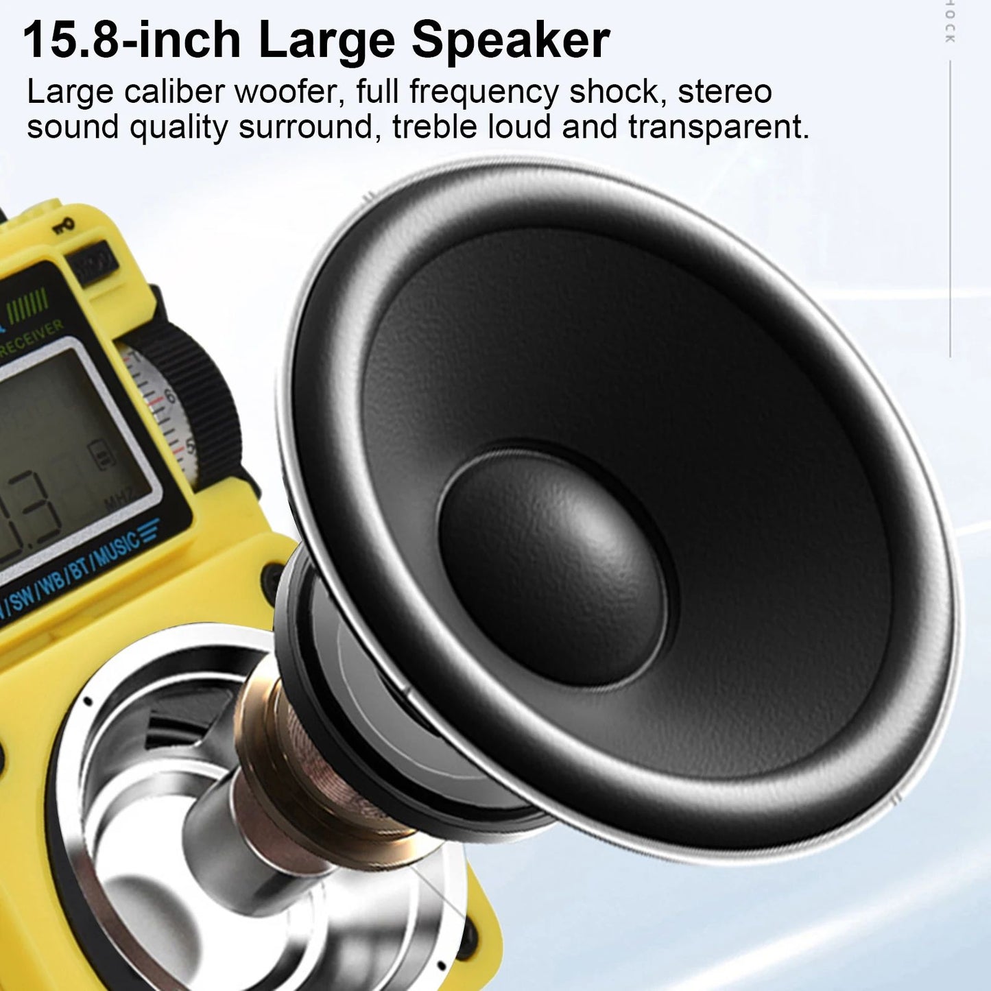 HanRongDa HRD-701 Portable Radio Player - view 5
