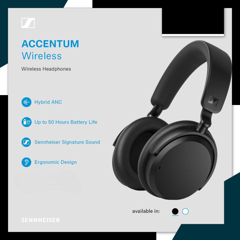Sennheiser ACCENTUM Wireless ANC Headphones