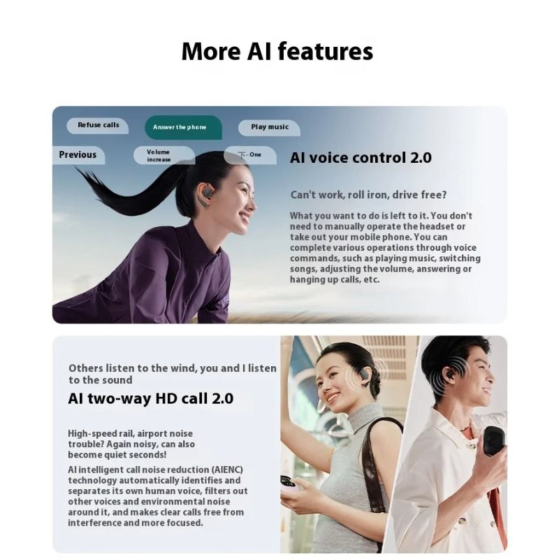 Cleer ARC 5 Open-Ear Wireless Sport Earbuds - view 5