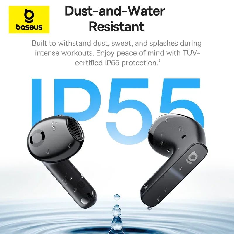 Baseus Bass BS1 NC Semi-Open Wireless Earbuds - view 5