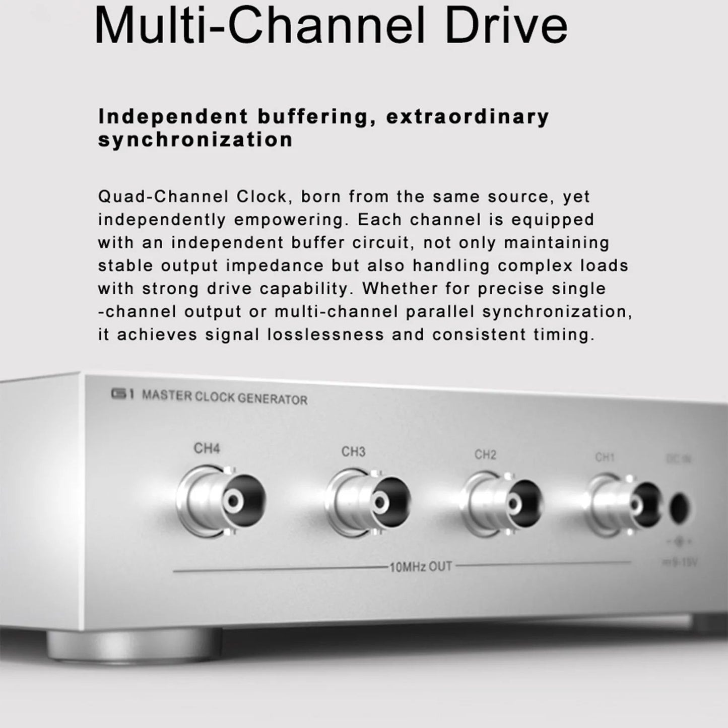 SMSL G1 OCXO Quad-Channel Master Clock