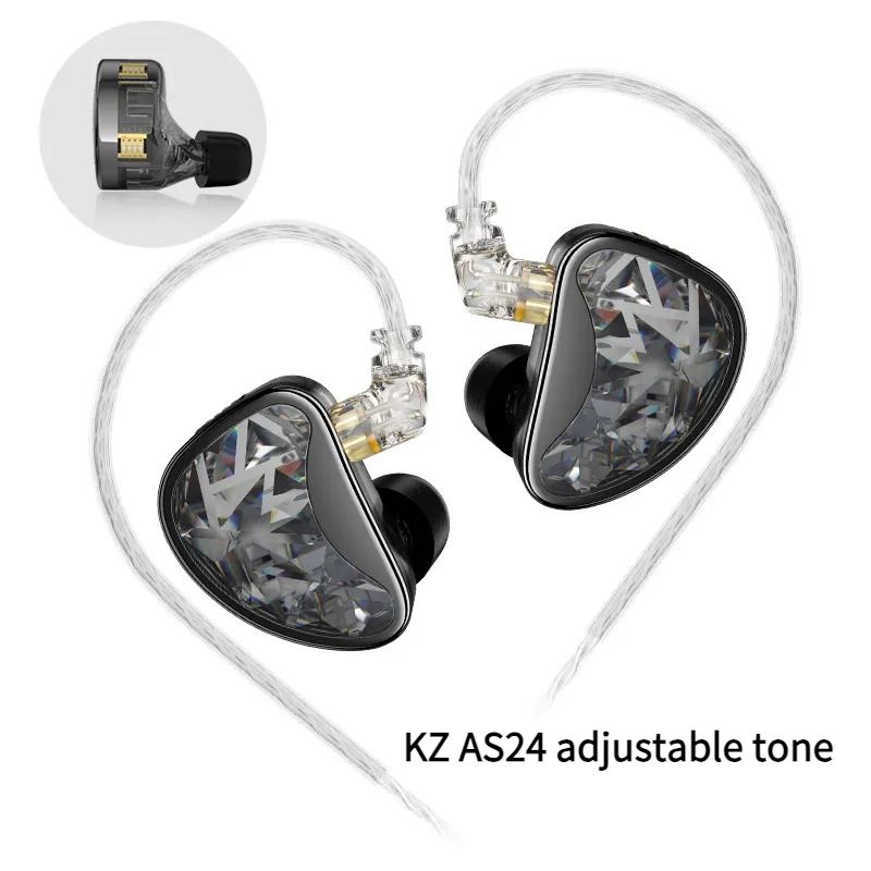 KZ AS24 24BA Balanced Armature In-Ear Monitors