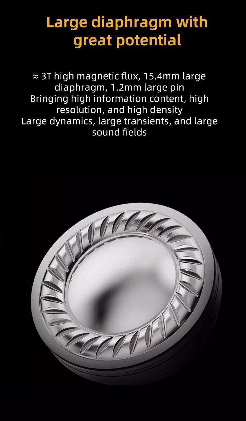 iBasso 3T-154 15.4mm Dynamic IEMs