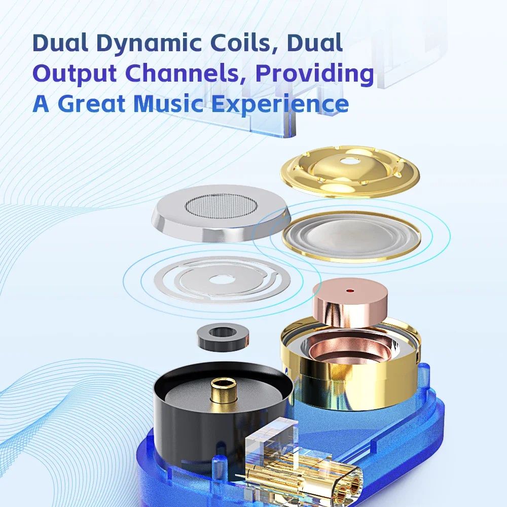 CVJ Luki Dual-Unit IEMs (With Mic)