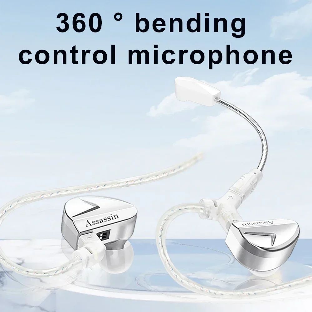 CVJ Assassin Wired Gaming Earphones with Mic