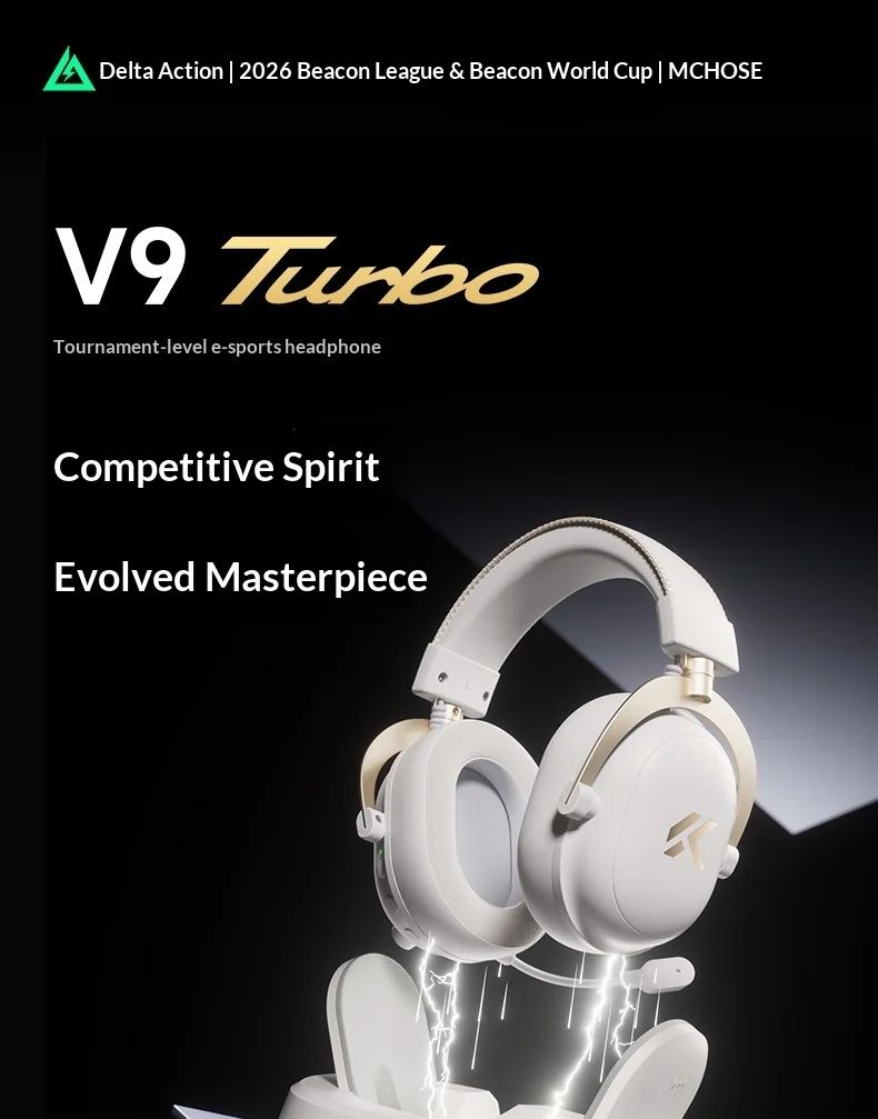 MCHOSE V9 Turbo+ Wireless Gaming Headset - view 5