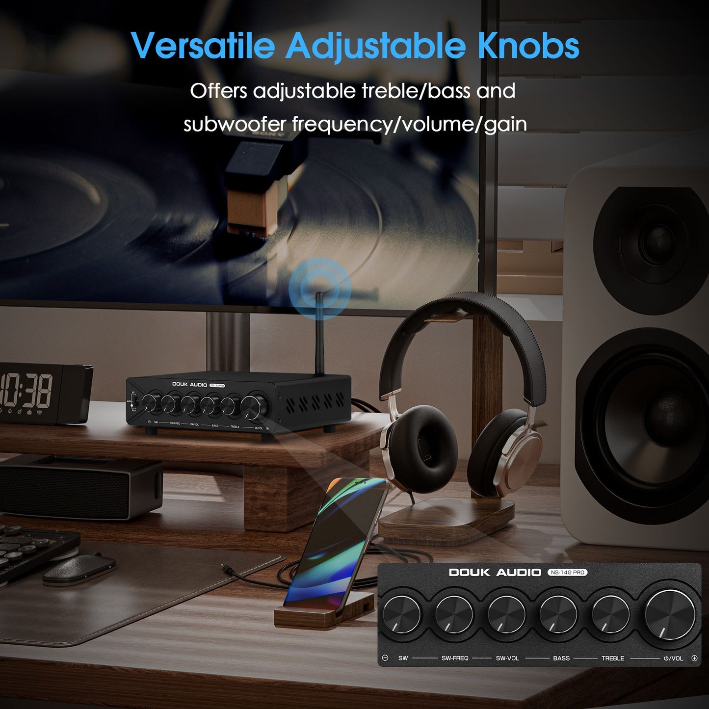 Douk Audio NS-14G-PRO Subwoofer Amplifier - view 5