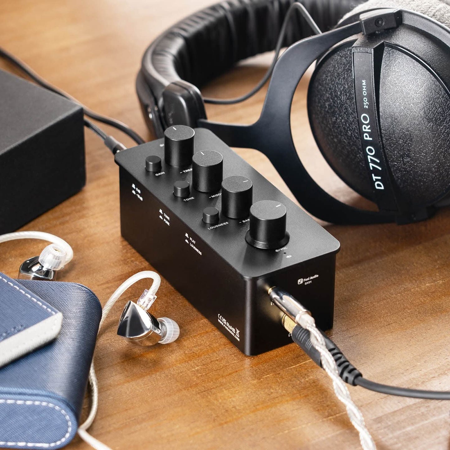 Fosi Audio SK01 Portable Class A Amp — 3-Band Analog EQ