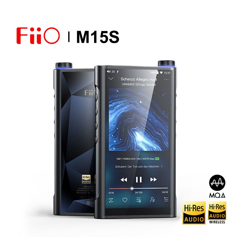 FiiO M15S Hi-Res Android Music Player