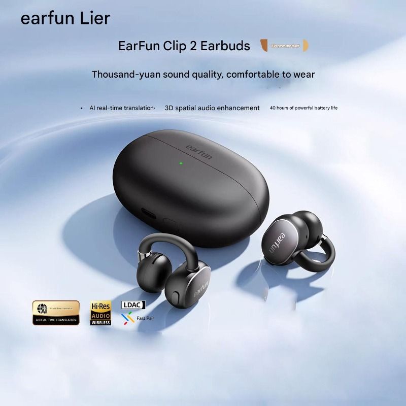 EarFun Clip 2 Open-Ear Wireless Earbuds - view 2
