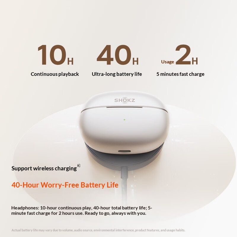 SHOKZ OpenDots 2 Open-Ear Wireless Earbuds - view 4