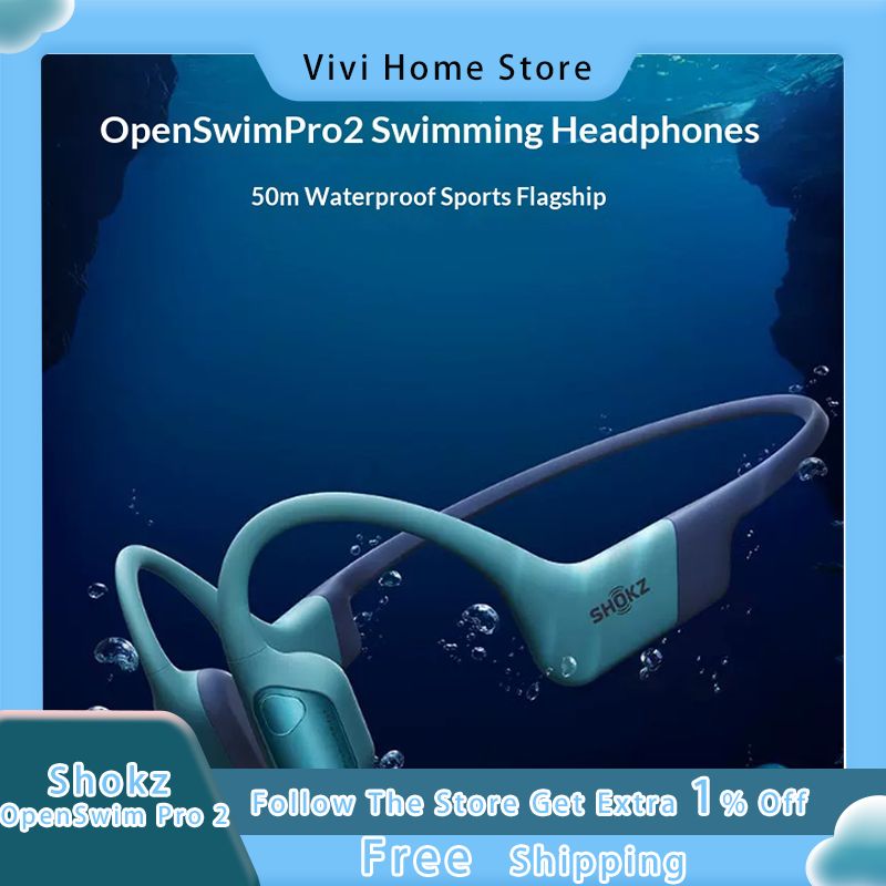 SHOKZ OpenSwim Pro 2 Bone Conduction Headphones