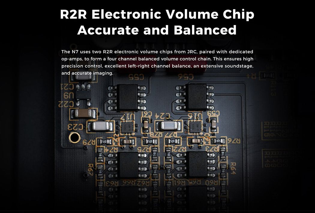 Aune N7 Discrete Class A Headphone Amplifier