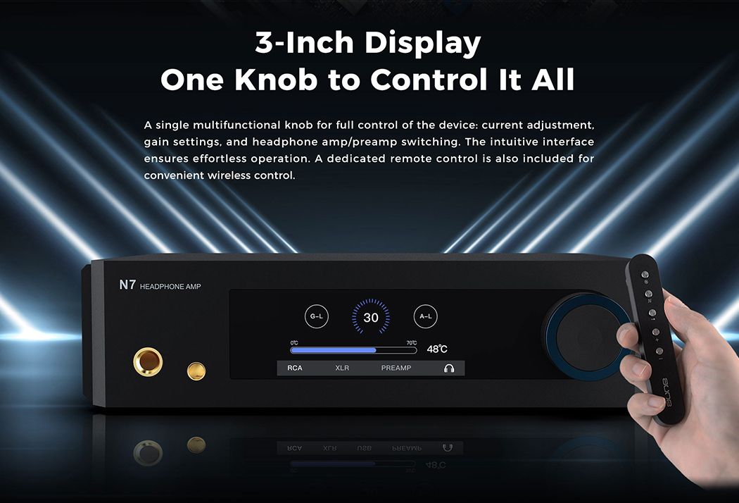 Aune N7 Discrete Class A Headphone Amplifier