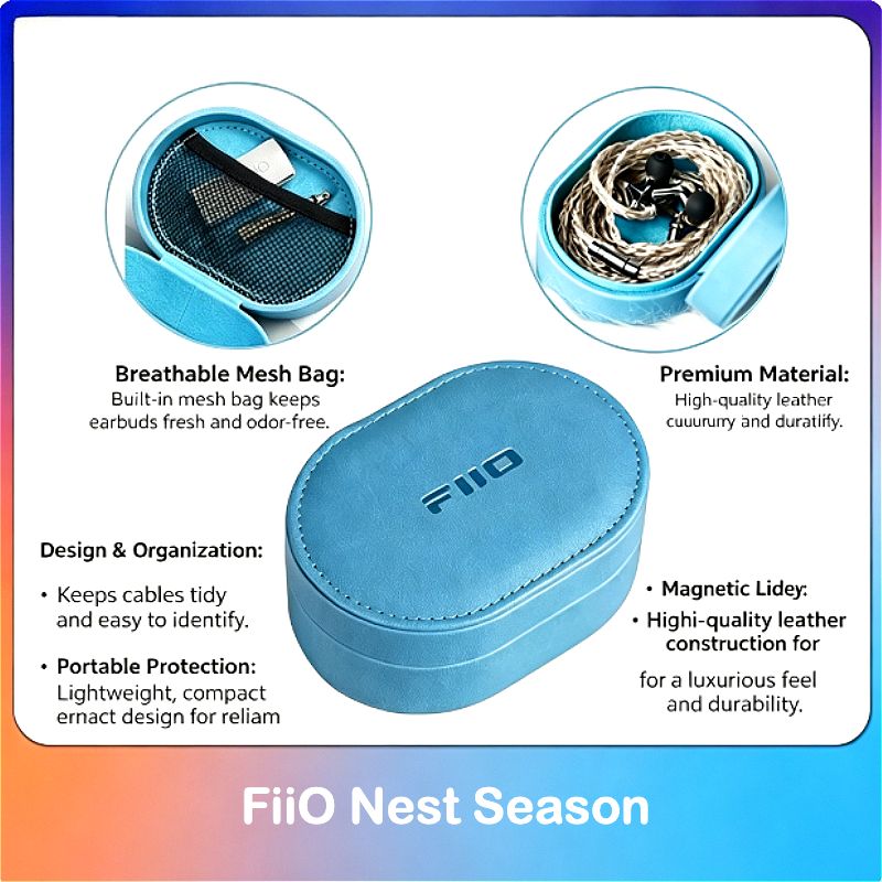 FiiO Nest Season Earphone Storage Case