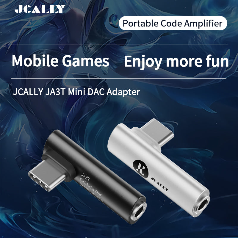 JCALLY JA3T USB-C to 3.5mm DAC Dongle - view 2