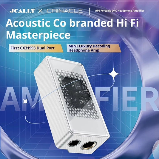 JCALLY x Crinacle AP6 Portable DAC & Amp