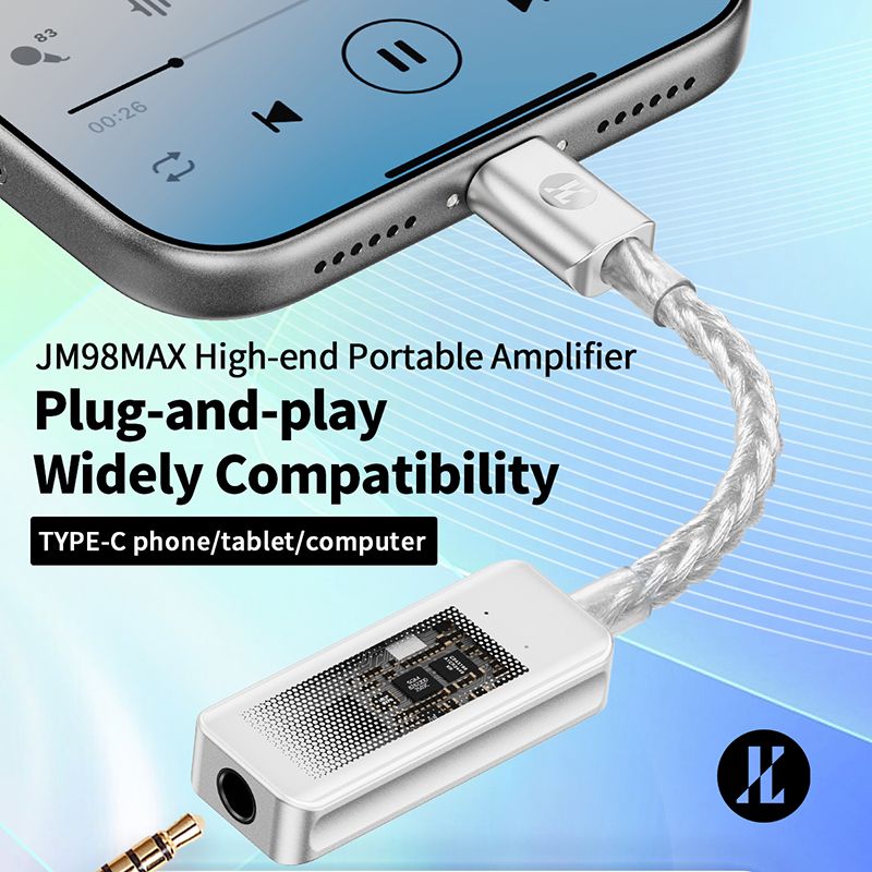 JCALLY JM98 MAX USB-C DAC Cable - view 2