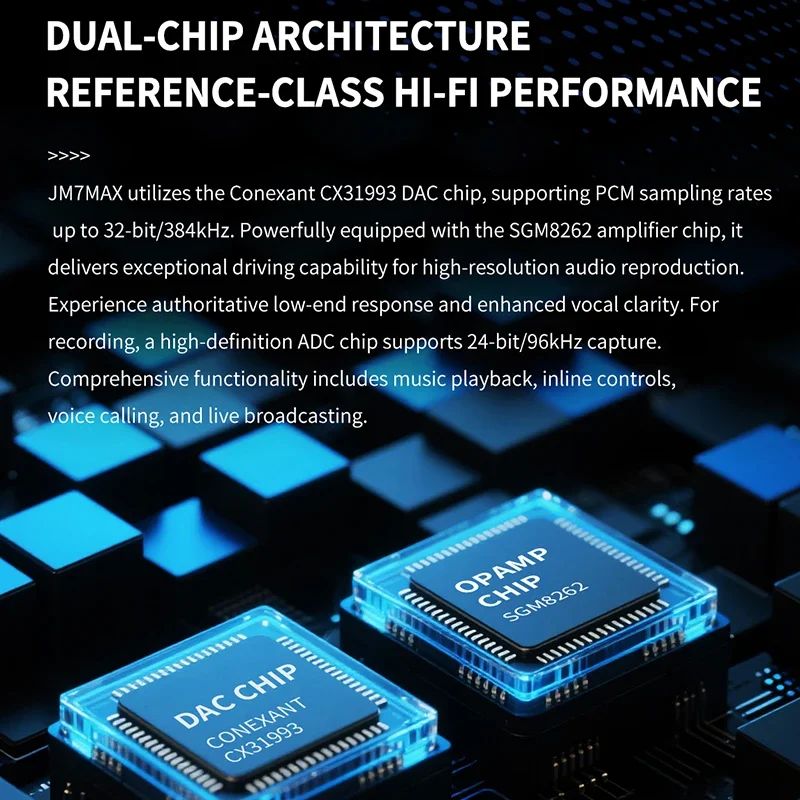 JCALLY JM7 MAX USB-C to 3.5mm DAC - view 2
