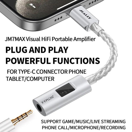 JCALLY JM7 MAX USB-C to 3.5mm DAC