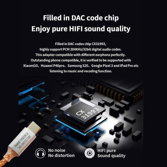 JCALLY JM6 USB-C to 3.5mm DAC Dongle