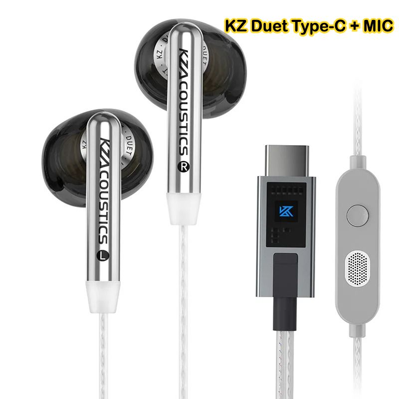 KZ Duet Dual Dynamic Driver Wired Earphones