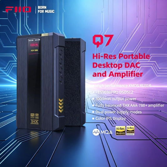 FiiO Q7 Portable/Desktop DAC & Headphone Amp
