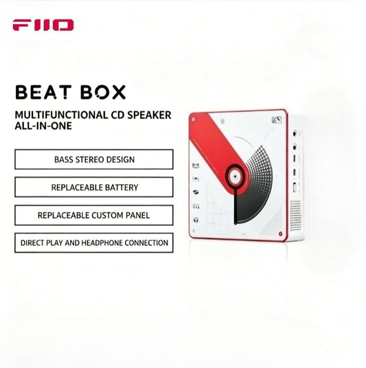 FiiO SnowSky BEATBOX Portable CD Player Speaker