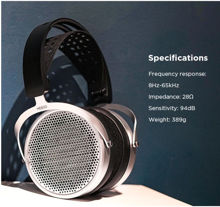 HIFIMAN HE600 Open-Back Headphones