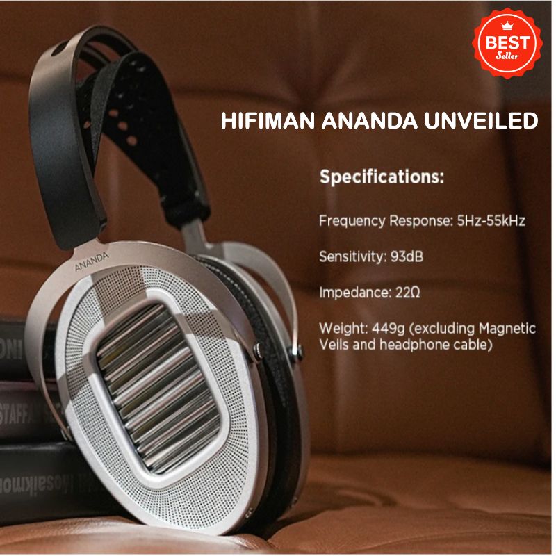 HIFIMAN Ananda Unveiled Open-Back Headphones