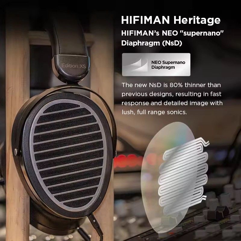 HIFIMAN Edition XS Open-Back Planar Headphones