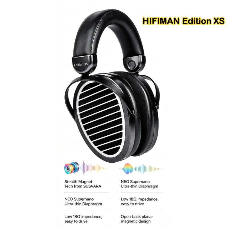 HIFIMAN Edition XS Open-Back Planar Headphones