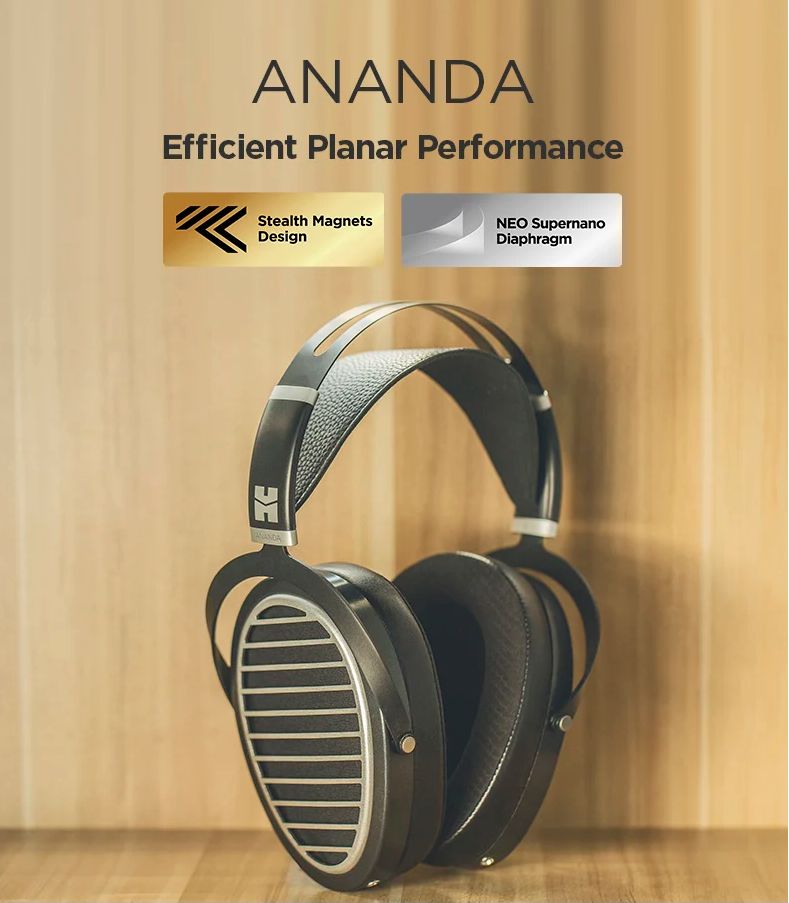 HIFIMAN Ananda Open-Back Planar Headphones