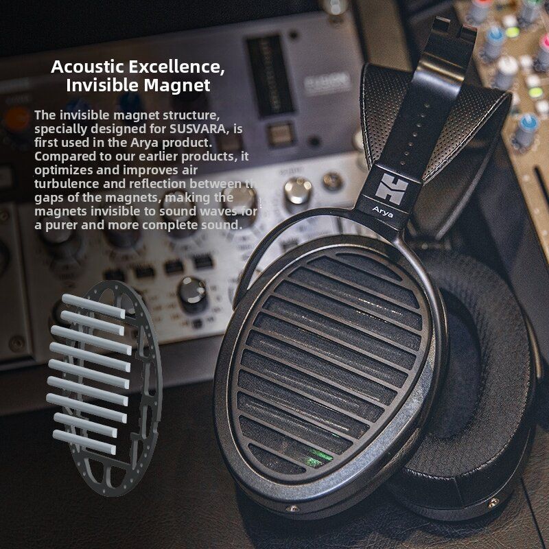 HIFIMAN Arya Stealth Magnet Planar Headphones