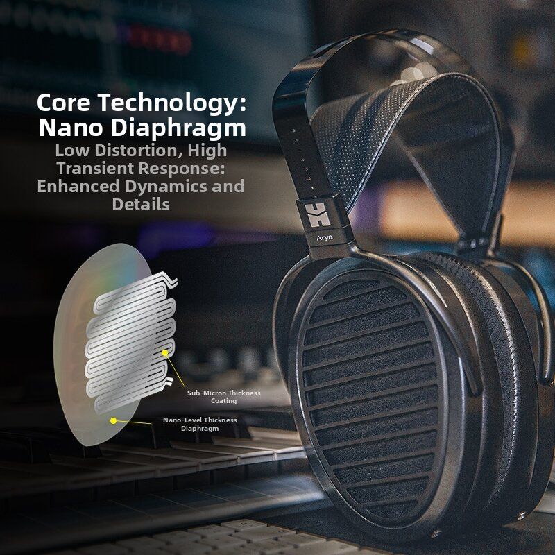 HIFIMAN Arya Stealth Magnet Planar Headphones