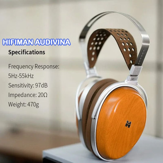 HIFIMAN Audivina Closed-Back Planar Headphones