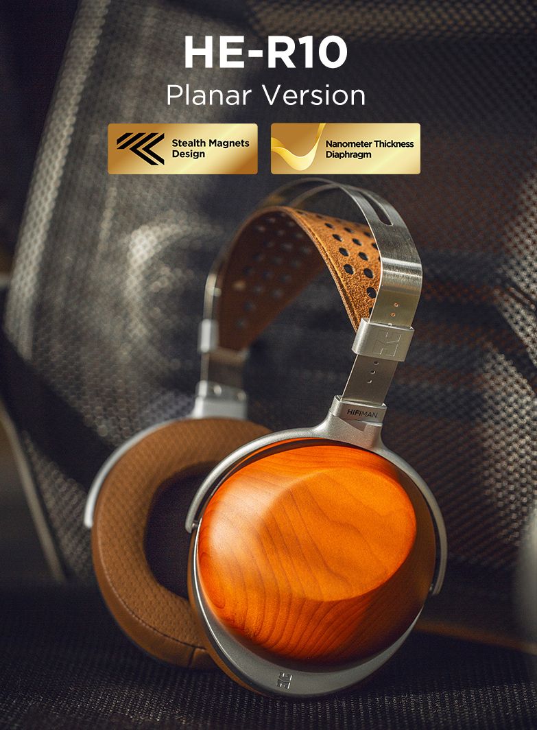 HIFIMAN HE-R10P Closed-Back Planar Headphones
