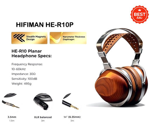 HIFIMAN HE-R10P Closed-Back Planar Headphones