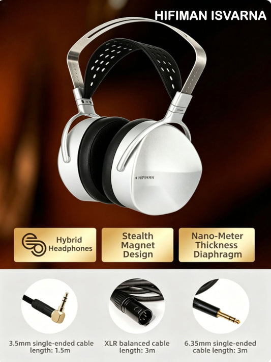HIFIMAN Isvarna Planar-Dynamic Hybrid Headphones