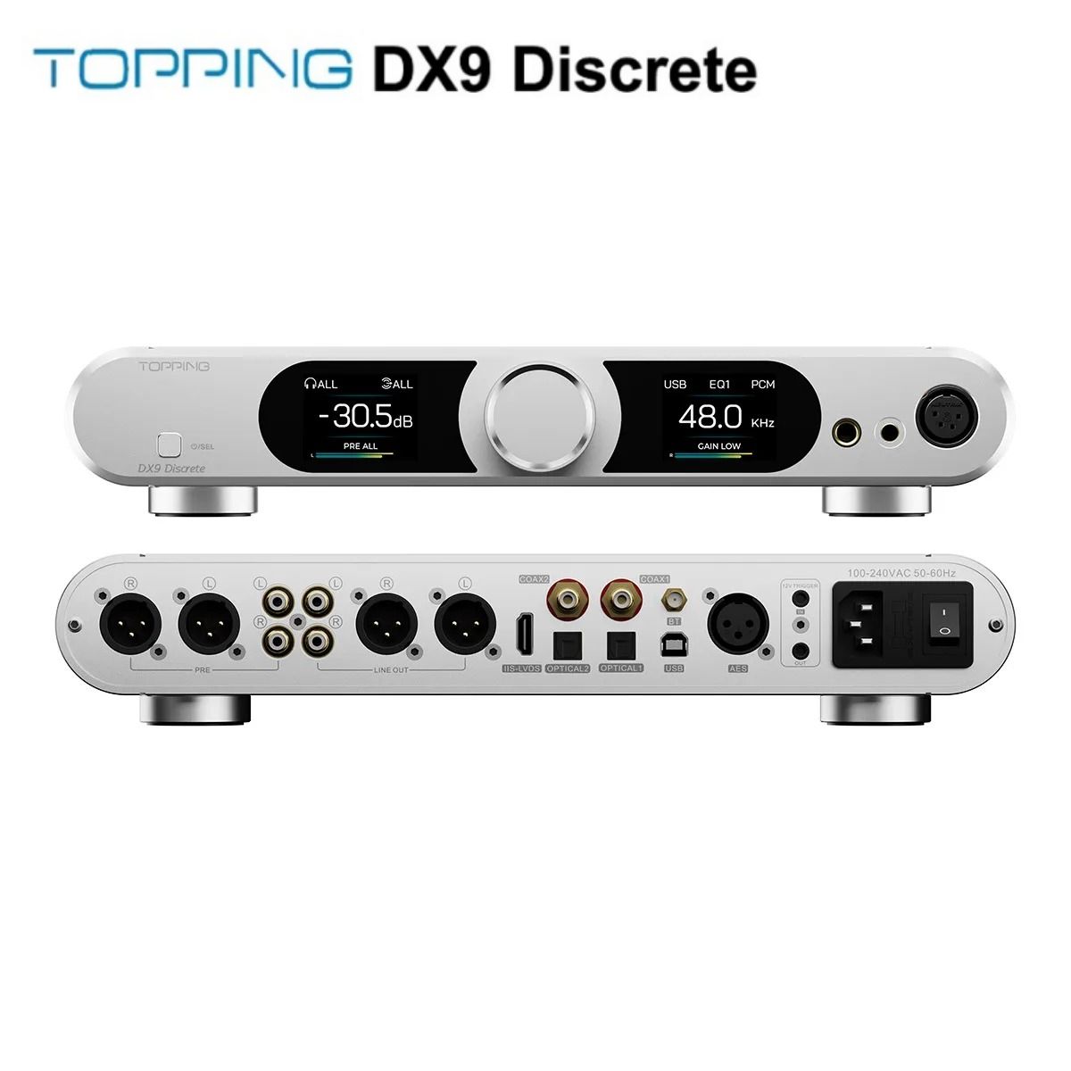 Topping DX9 Discrete Balanced DAC & Headphone Amp