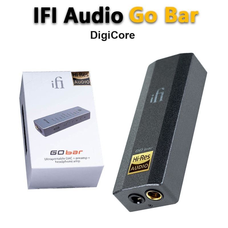 iFi GO bar Portable USB DAC/Amp — 475mW, 4.4mm Balanced