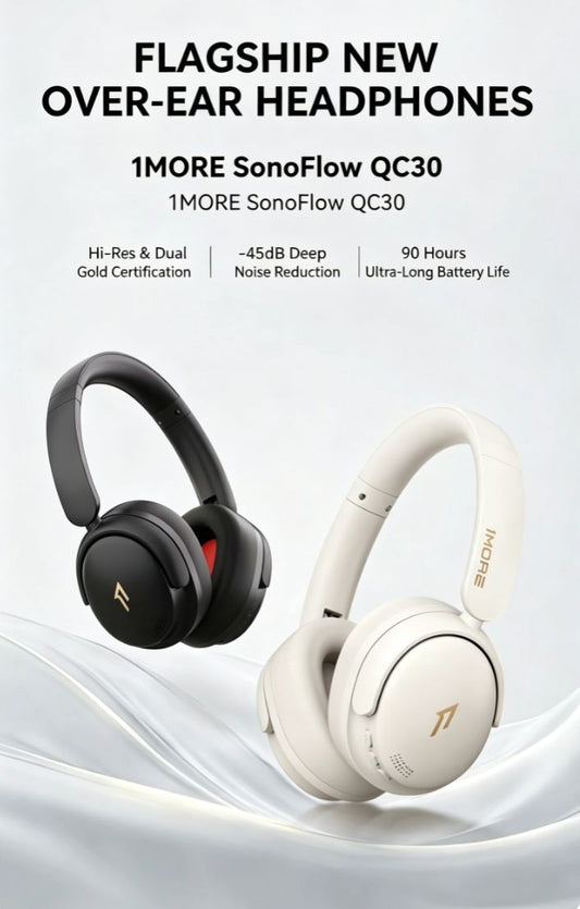 1More SonoFlow QC30 Wireless ANC Headphones