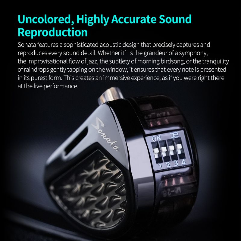 KZ Sonata 28BA Balanced Armature IEMs (Adjustable)