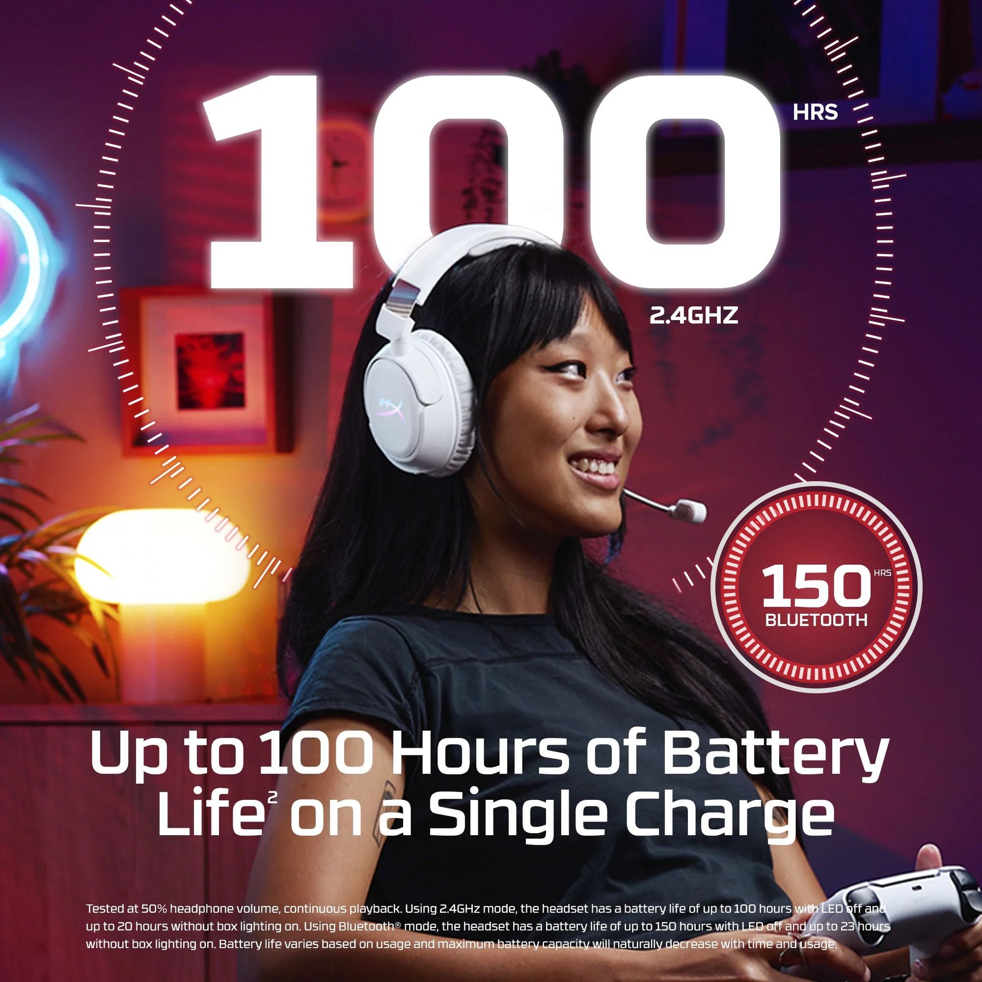 HyperX Cloud Flight 2 Wireless Gaming Headset - view 2