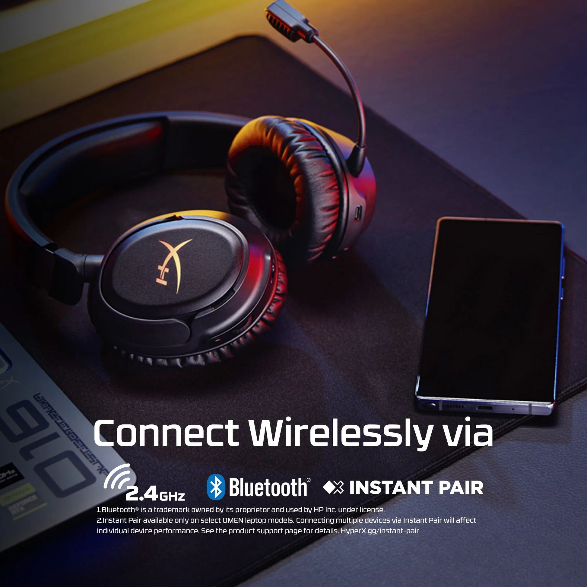 HyperX Cloud Flight 2 Wireless Gaming Headset - view 3