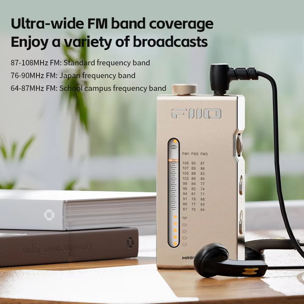 FiiO RR11 Portable HiFi FM Radio Receiver